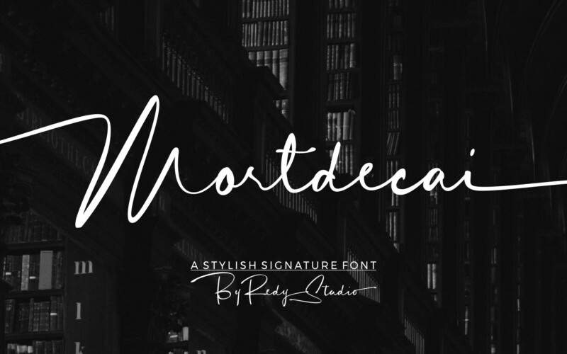 Mortdecai | Signature Font