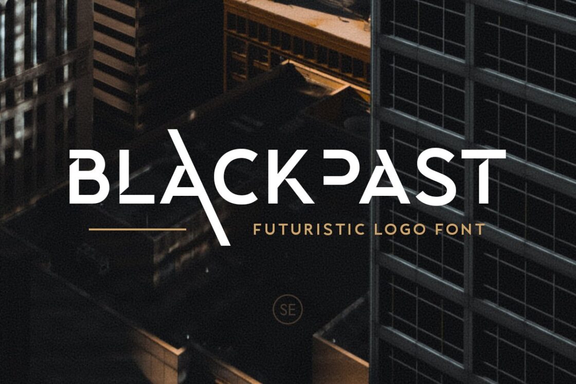 Blackpast - Futuristic Logo Font By Sarid Ezra