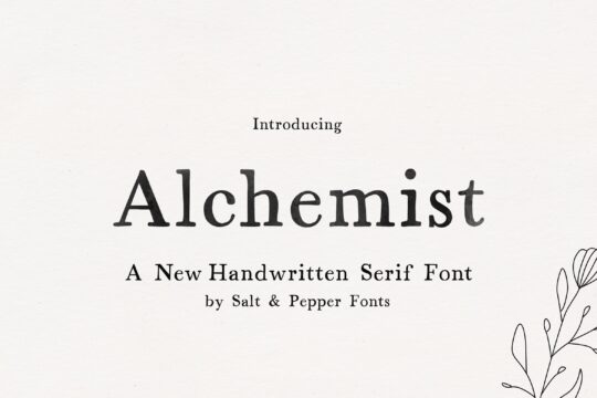 Alchemist Serif Font