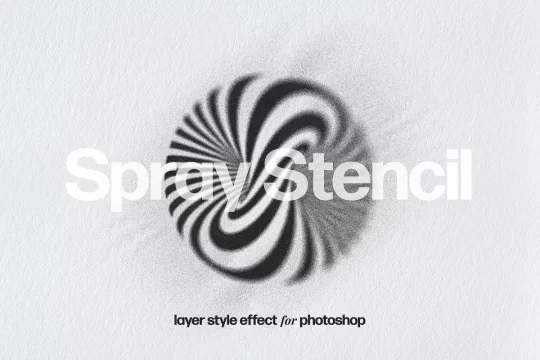 Spray Stencil Layer Style Cover