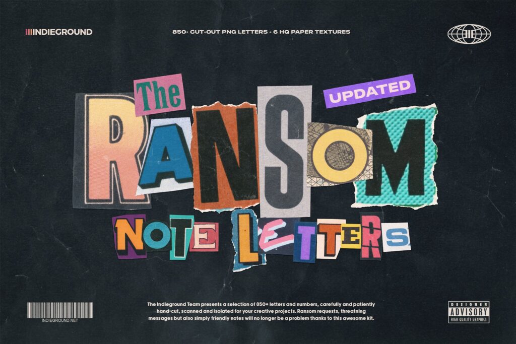 Ransom Noteh Ransom Note PNG Letters – UISUM